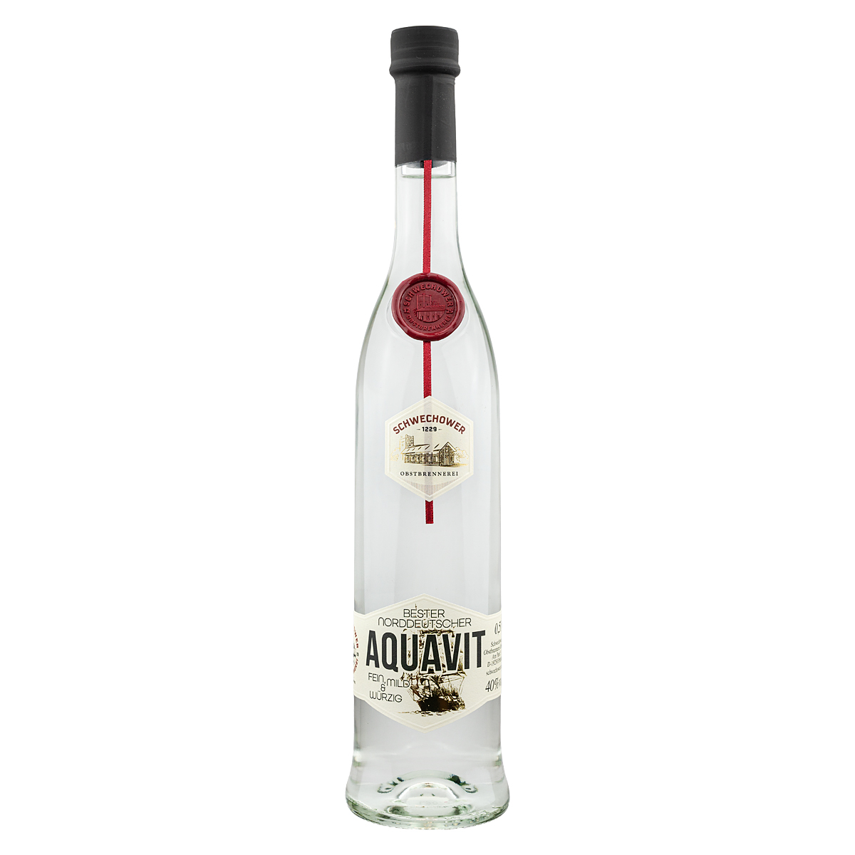 Aquavit-0-5l Aquavit 1229 0.5l (40%Vol.) aus Mecklenburg-Vorpommern