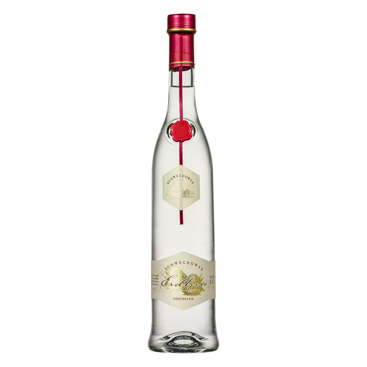 Schwechower-Erdbeere-Obstbrand-500ml-1 Schwechower Obstbrand Erdbeere 500ml
