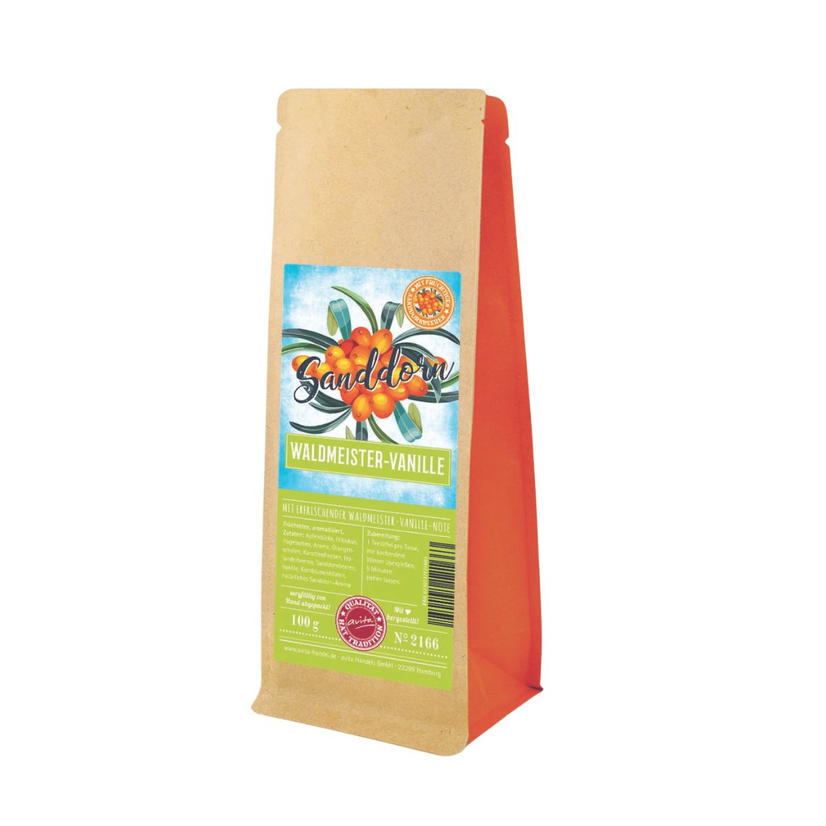 Sanddorn Waldmeister Vanille Tee 100g