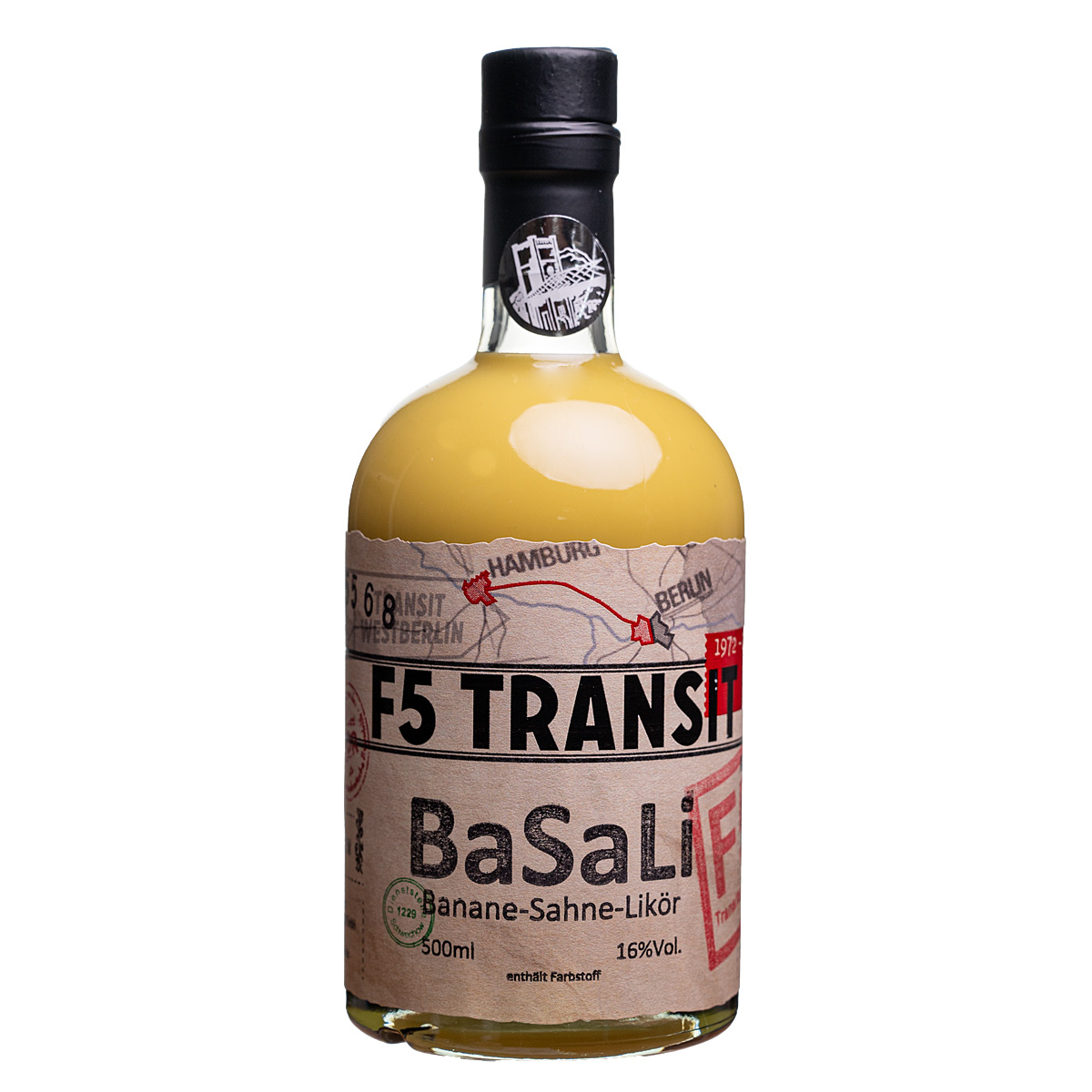BaSaLi Bananen Likör 0.5l (16%Vol) No. 5568 BaSaLi Bananen Likör 0.5l (16%Vol) No. 5568