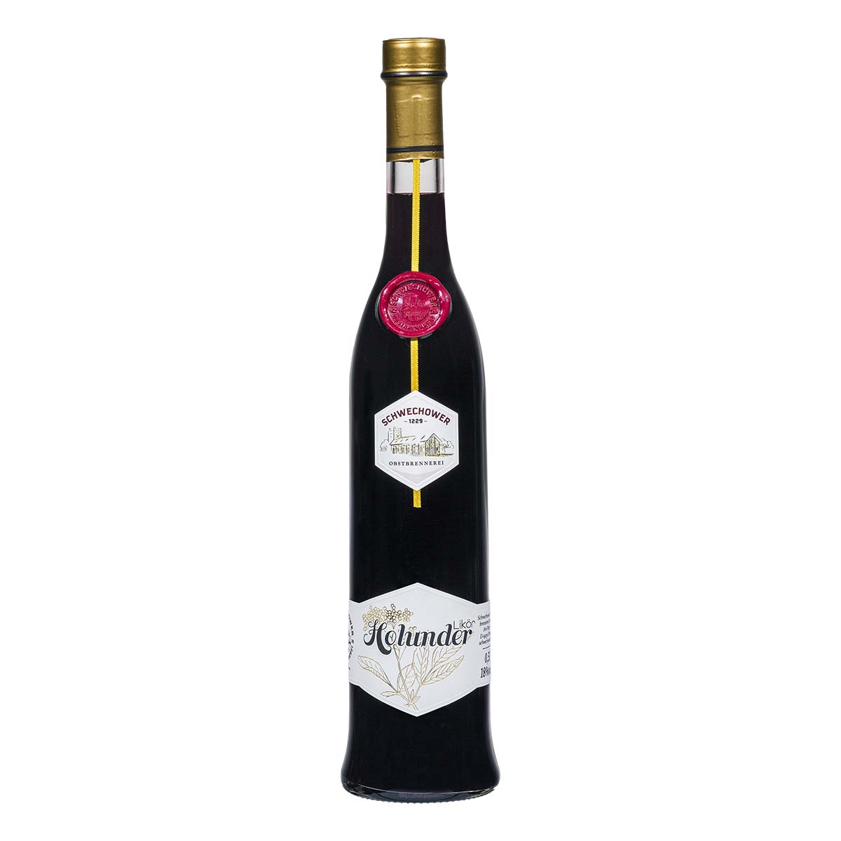 Holunder-0-5 Holunder-Likör 0,5l (18%Vol.)