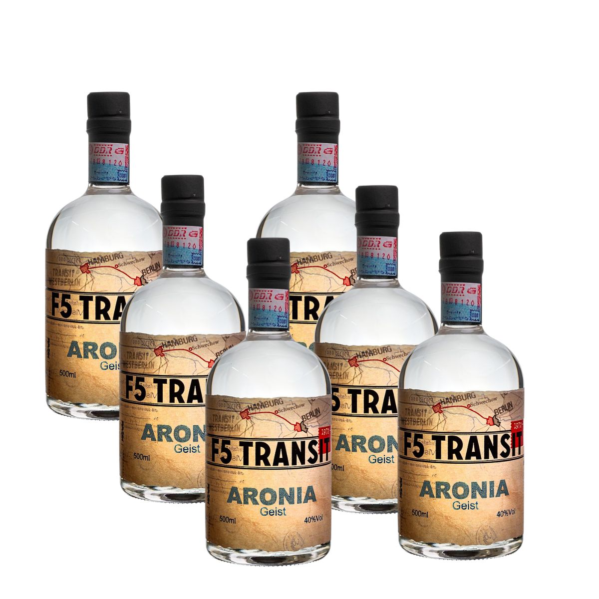 Aronia Geist 6x0.5l (40%Vol) No. 5426 - RATION