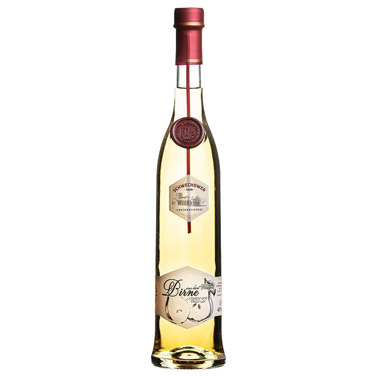 Obstbrand Fass-Birne 0.5l (40%Vol) *Platinum-Edition* Obstbrand Fass-Birne 0.5l (40%Vol) *Platinum-Edition*