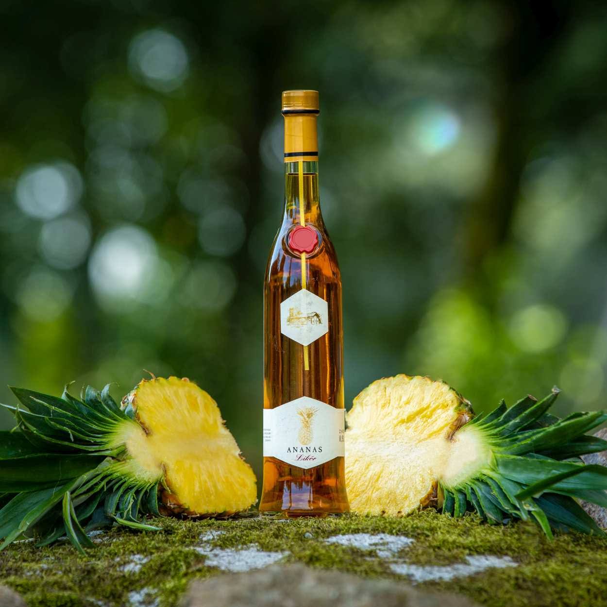 Schwechower-Ananas-Likor-500ml-6 Schwechower Likör Ananas