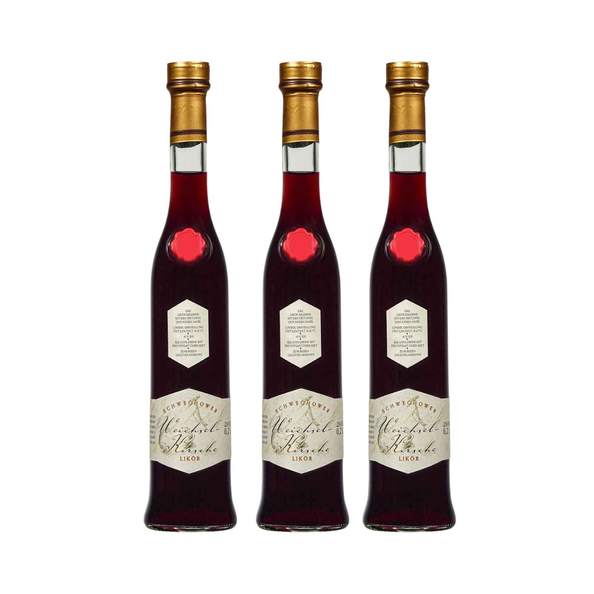 Weichselkirsche Likör 3x0.2l (22%Vol)