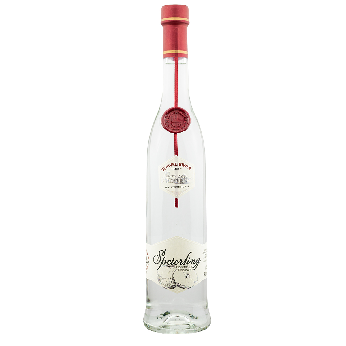 Schwechower Platinum Speierling 0.5l (40%Vol.)