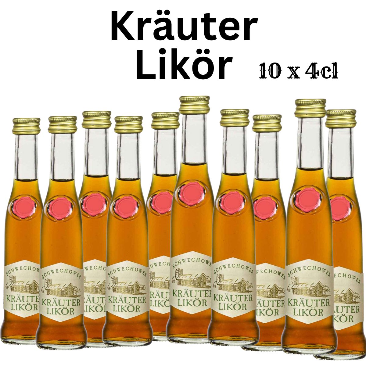 Kräuterlikör 10x4cl (38%Vol)