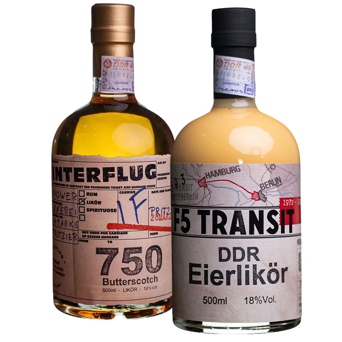 Butterscotch + Eierlikör 2x0.5l (Set Nr. 15338)