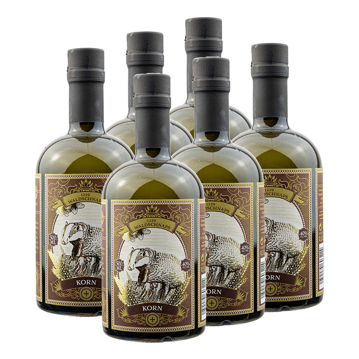 Waldkorn-6er WaldKorn 6x0.5l (40%Vol) - RATION