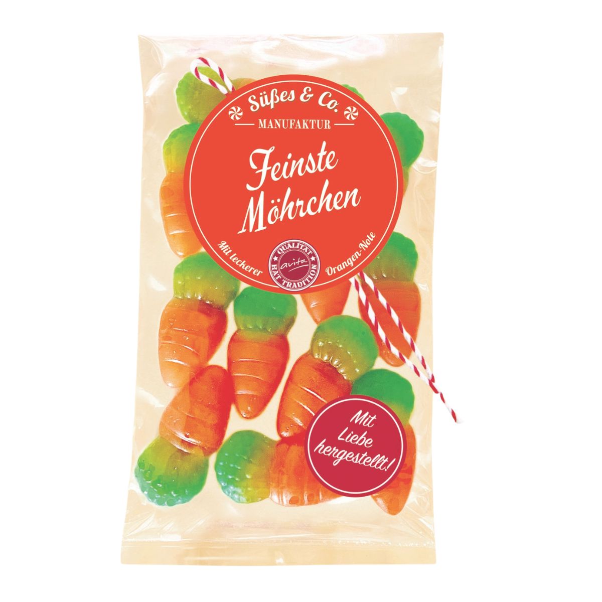 Feinste Möhrchen Fruchtgummi 100g