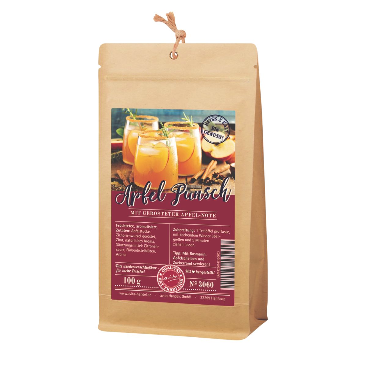 Apfel Punsch 100g
