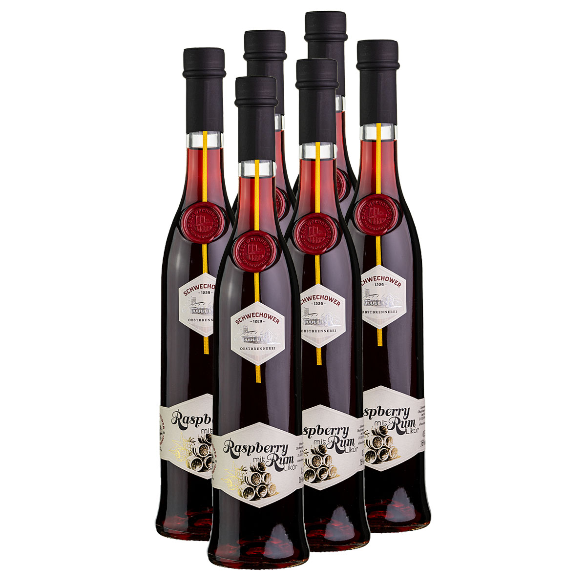 Likör Raspberry & Rum 6x0.5l (16%Vol) - RATION Likör Raspberry & Rum 6x0.5l (16%Vol) - RATION