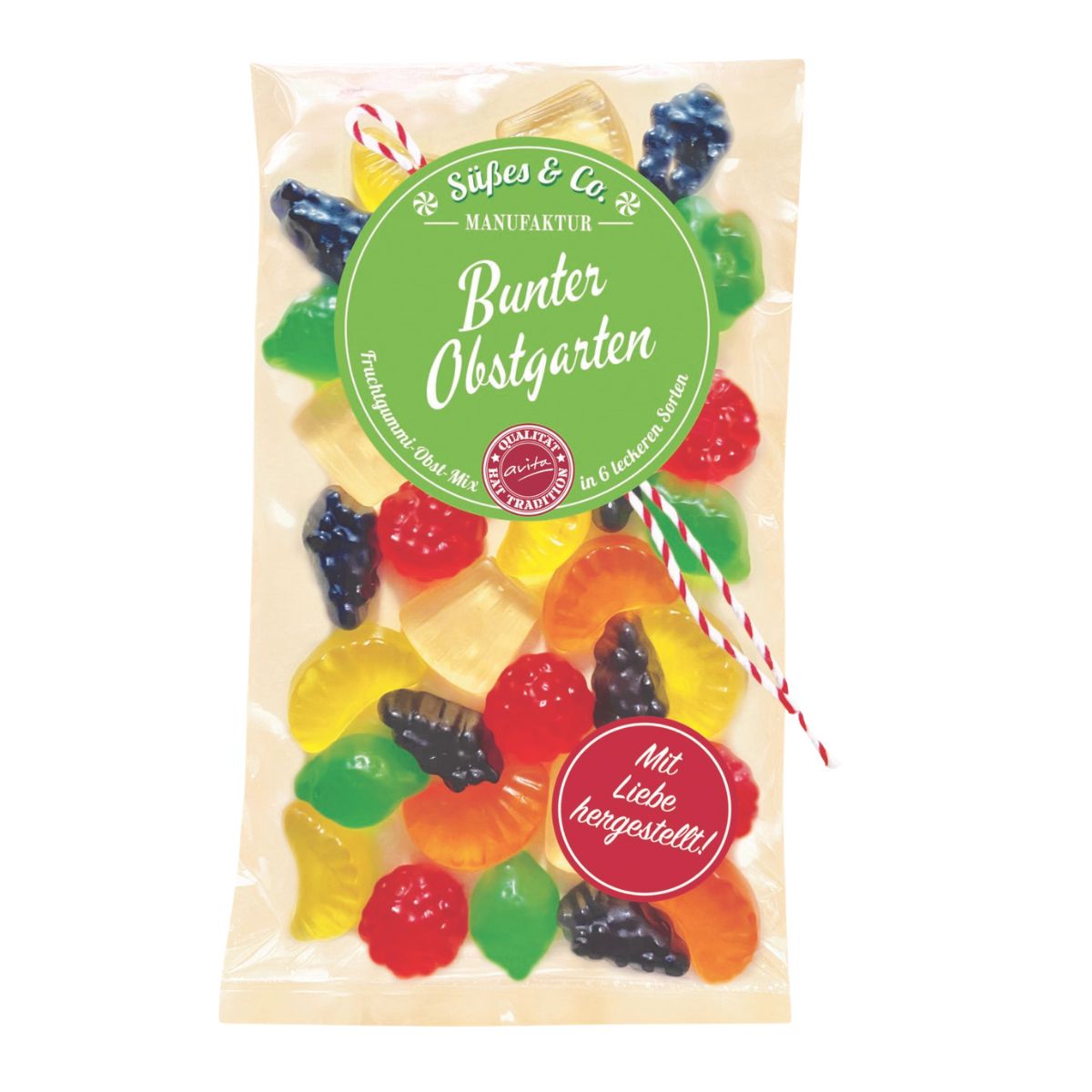 Bunter Obstgarten Fruchtgummi 125g