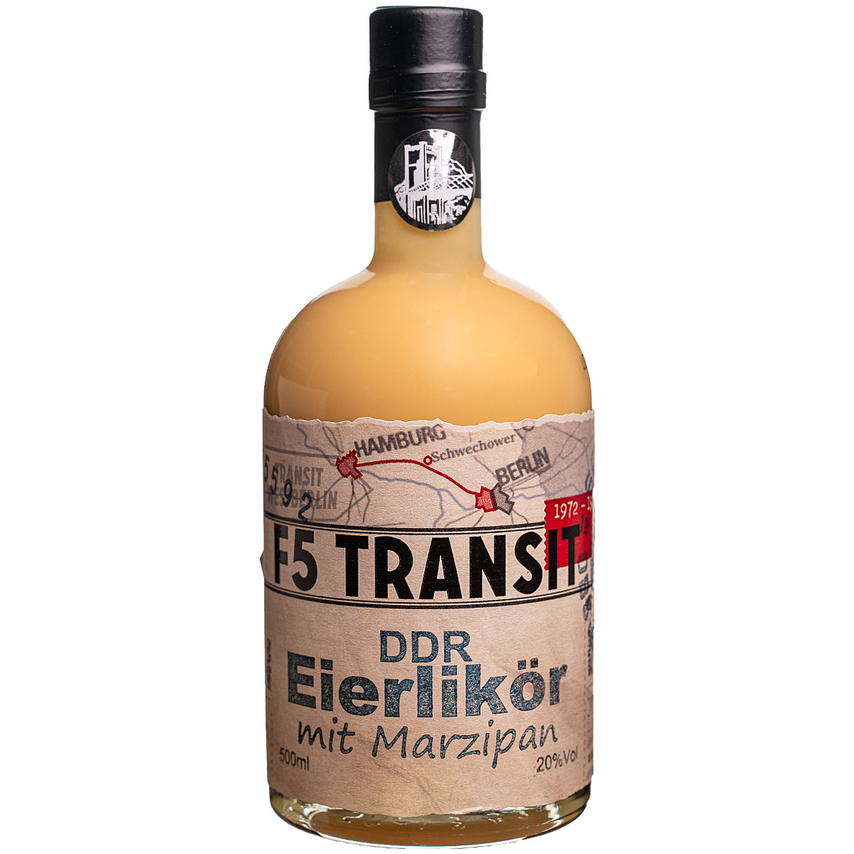 DDR Eierlikör MARZIPAN 0.5l (20%Vol) No. 5592