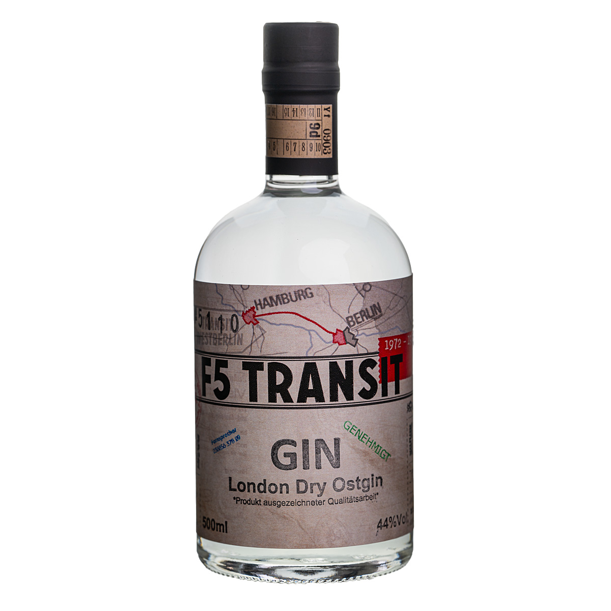 GIN 0.5l (44%Vol) No. 5110 GIN 0.5l (44%Vol) No. 5110