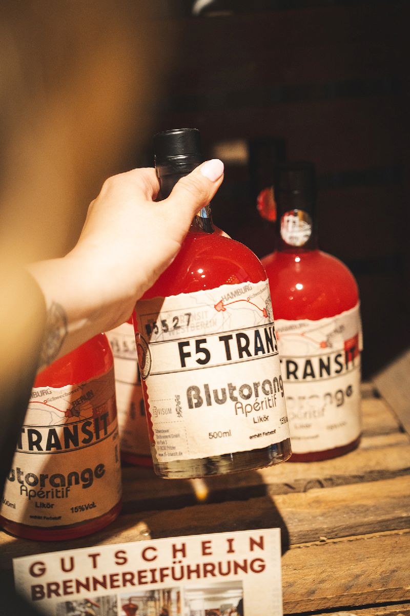 Blutorange Aperitif Likör 0.5l (15%Vol) No. 5527