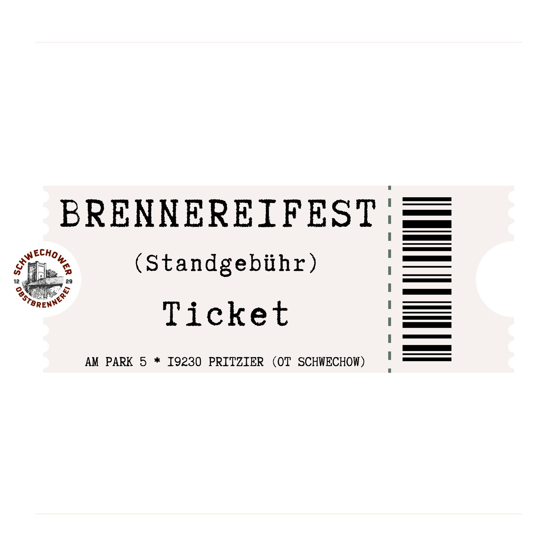 Brennereifest Standgebühr (2 Tage)