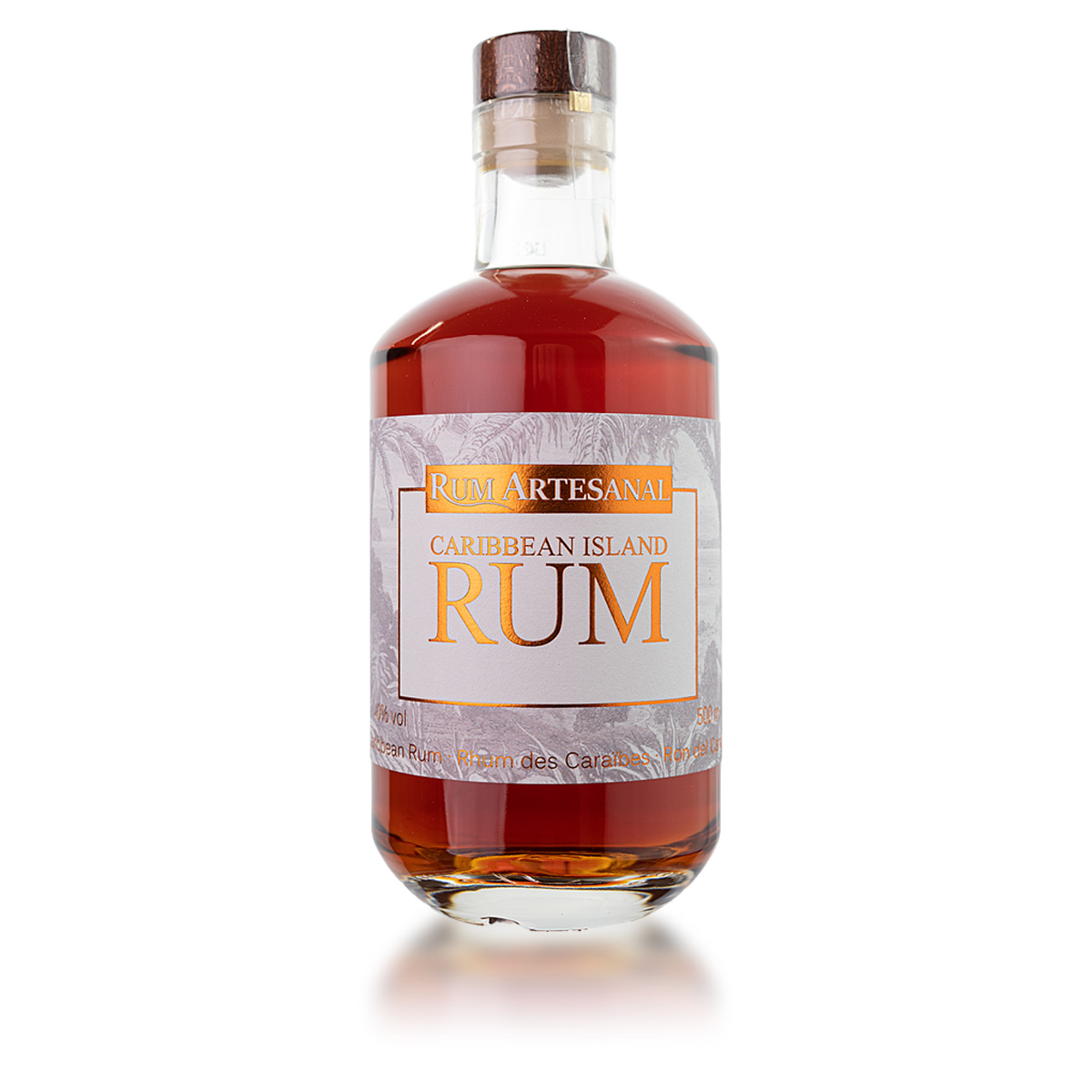 Caribbean-Island-Rum-Artesanal-satin Rum Artesanal Caribbean Island 0.5l (40%Vol)