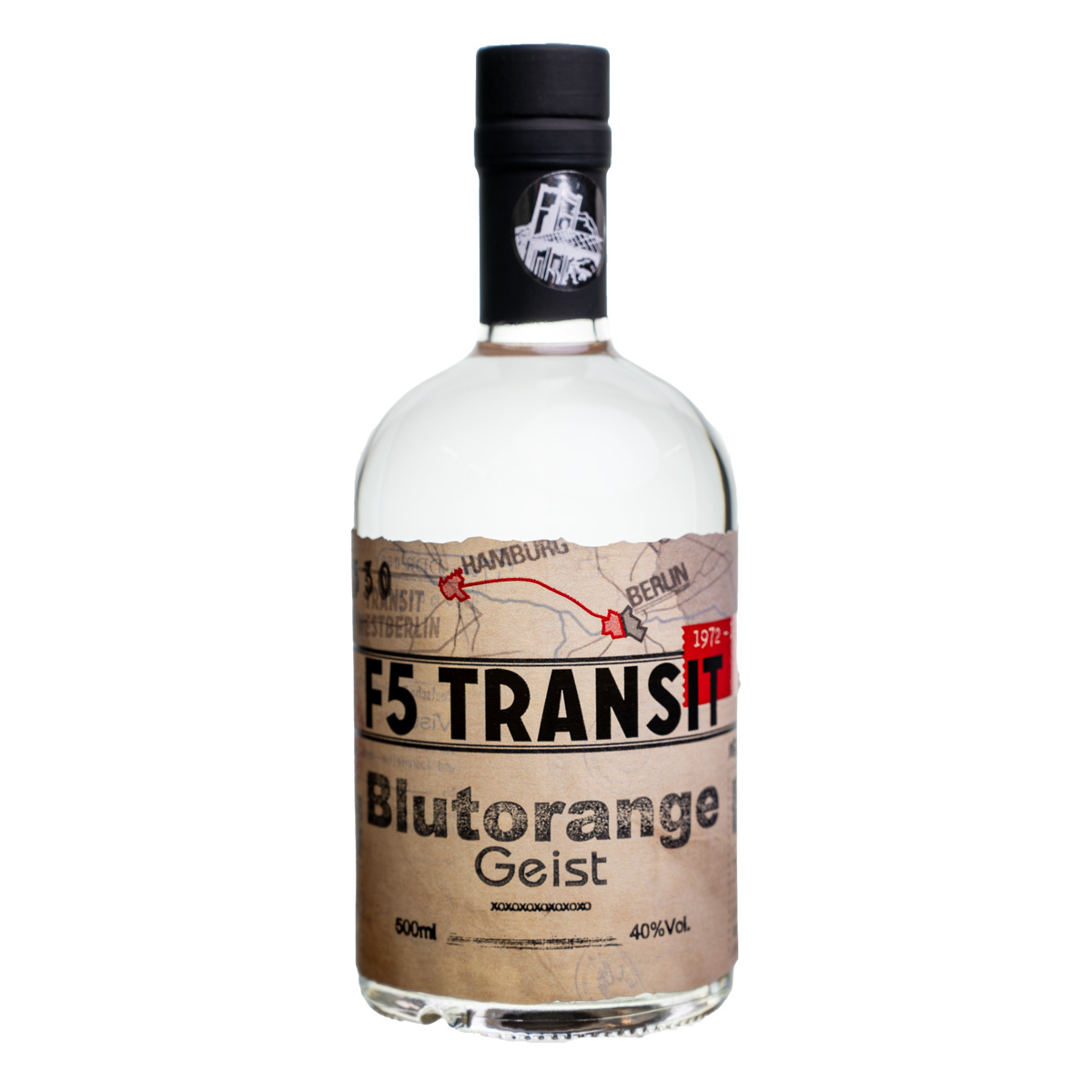 Blutorange Geist 0.5l (40%Vol) No. 5330 Blutorange Geist 0.5l (40%Vol) No. 5330