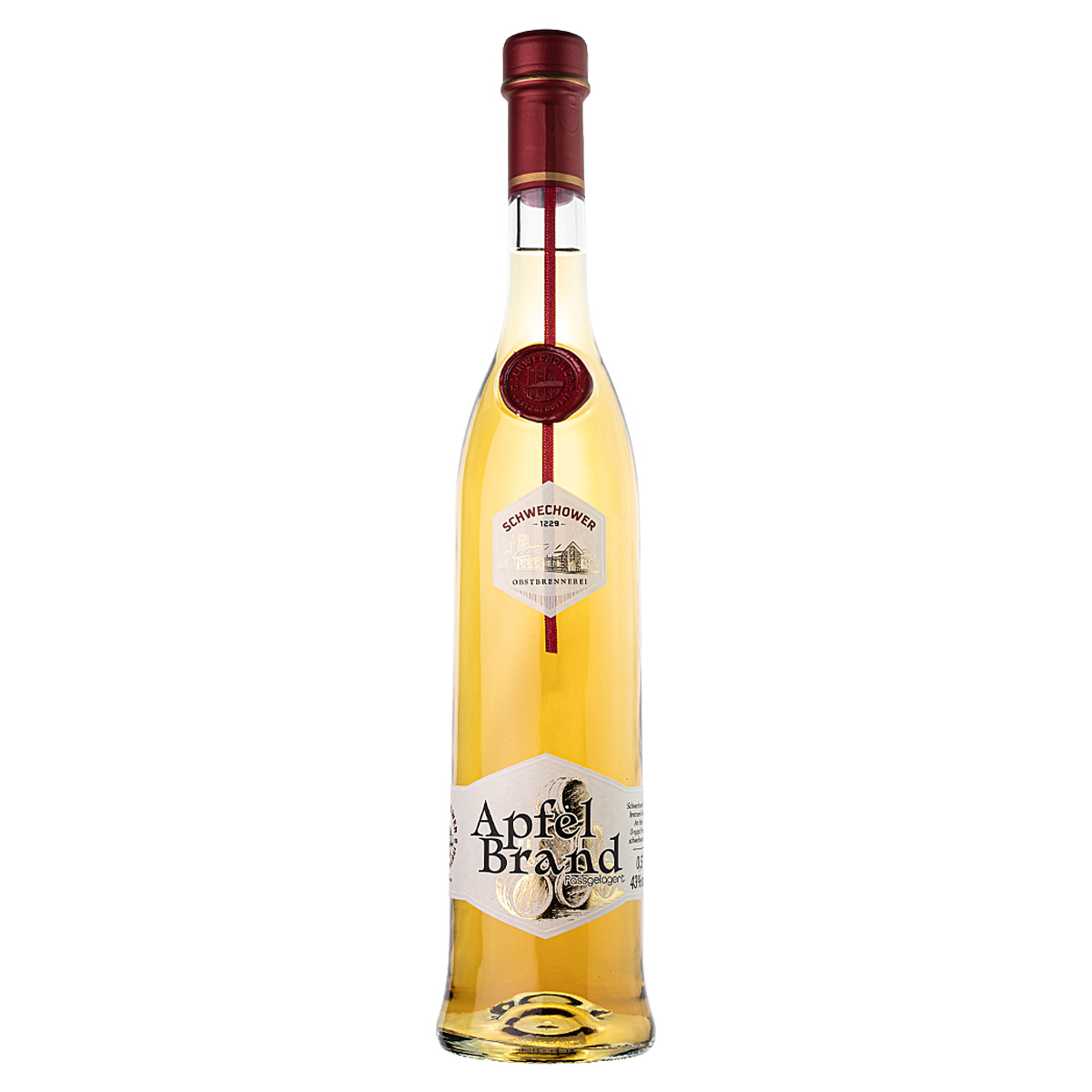 Obstbrand Apfel - fassgelagert 0.5l (43%Vol) Obstbrand Apfel - fassgelagert 0.5l (43%Vol)