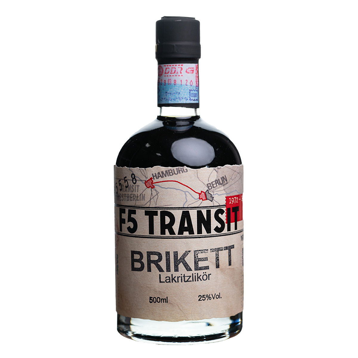 Brikett Lakritz Likör 0.5l (25%Vol) No. 5558