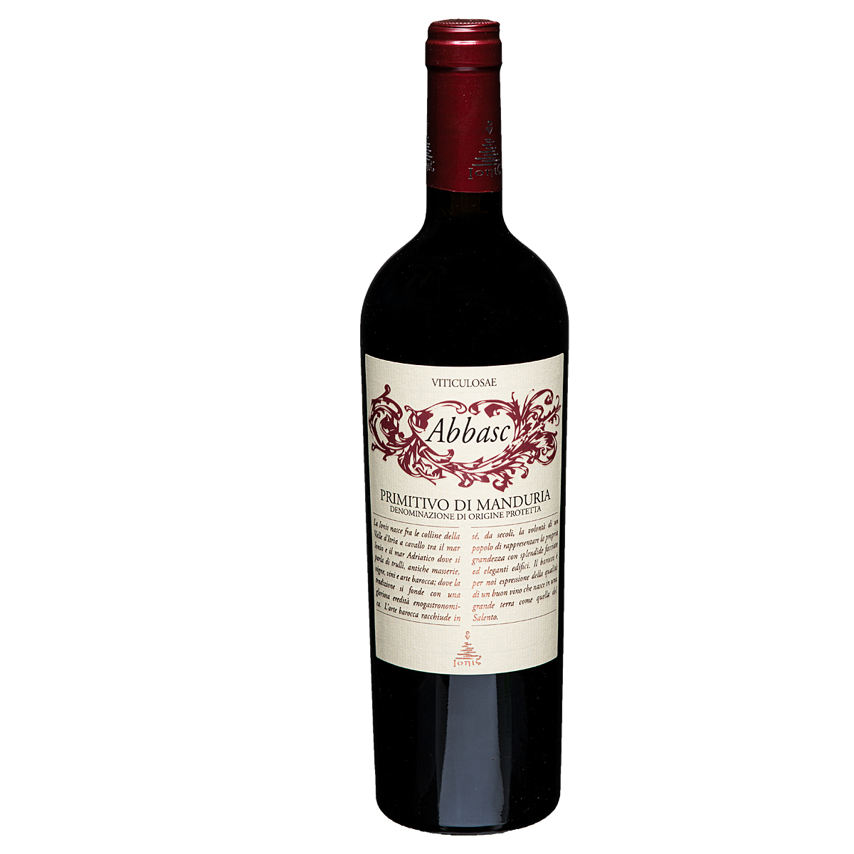 AbbascGU4gbQ2pEJINc Abbasc Primitivo di Manduria Barrique 0,75l (14%Vol.) 2018 - Cantine Ionis