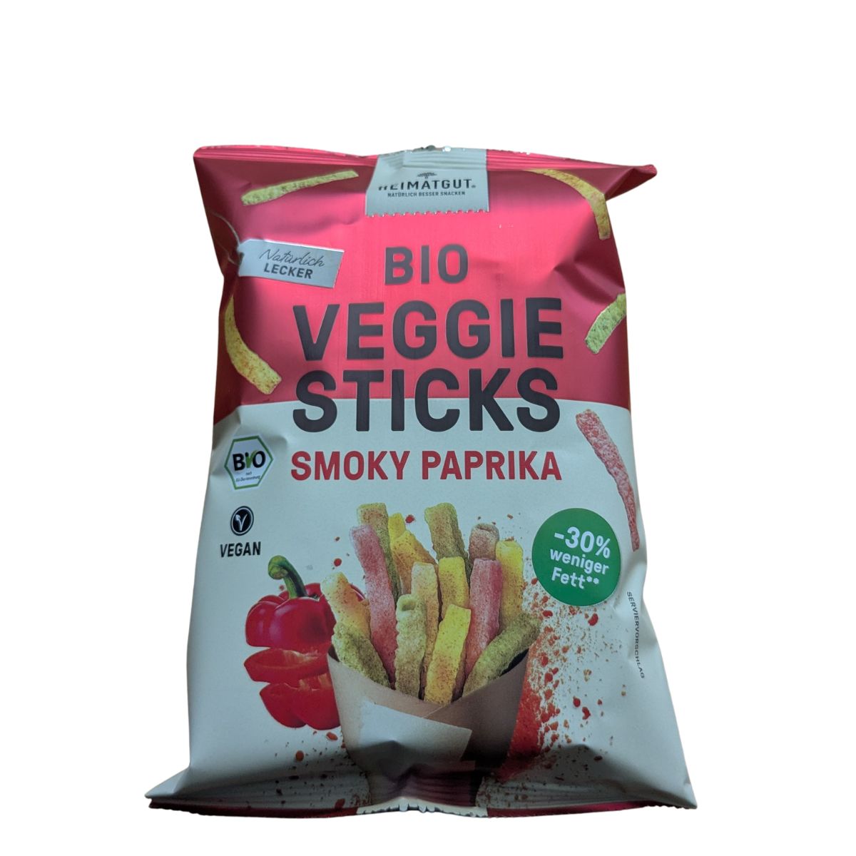 Veggie Sticks Smokey Paprika 50g