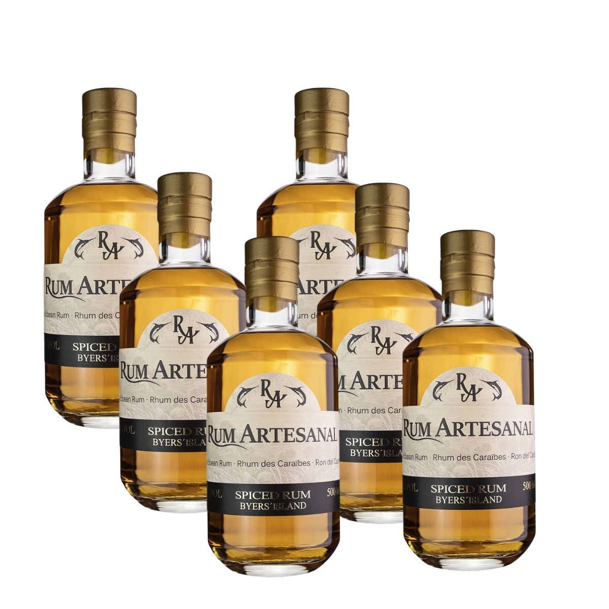 Spiced Rum Byers´Island 6x0.5l (40%Vol) - RATION