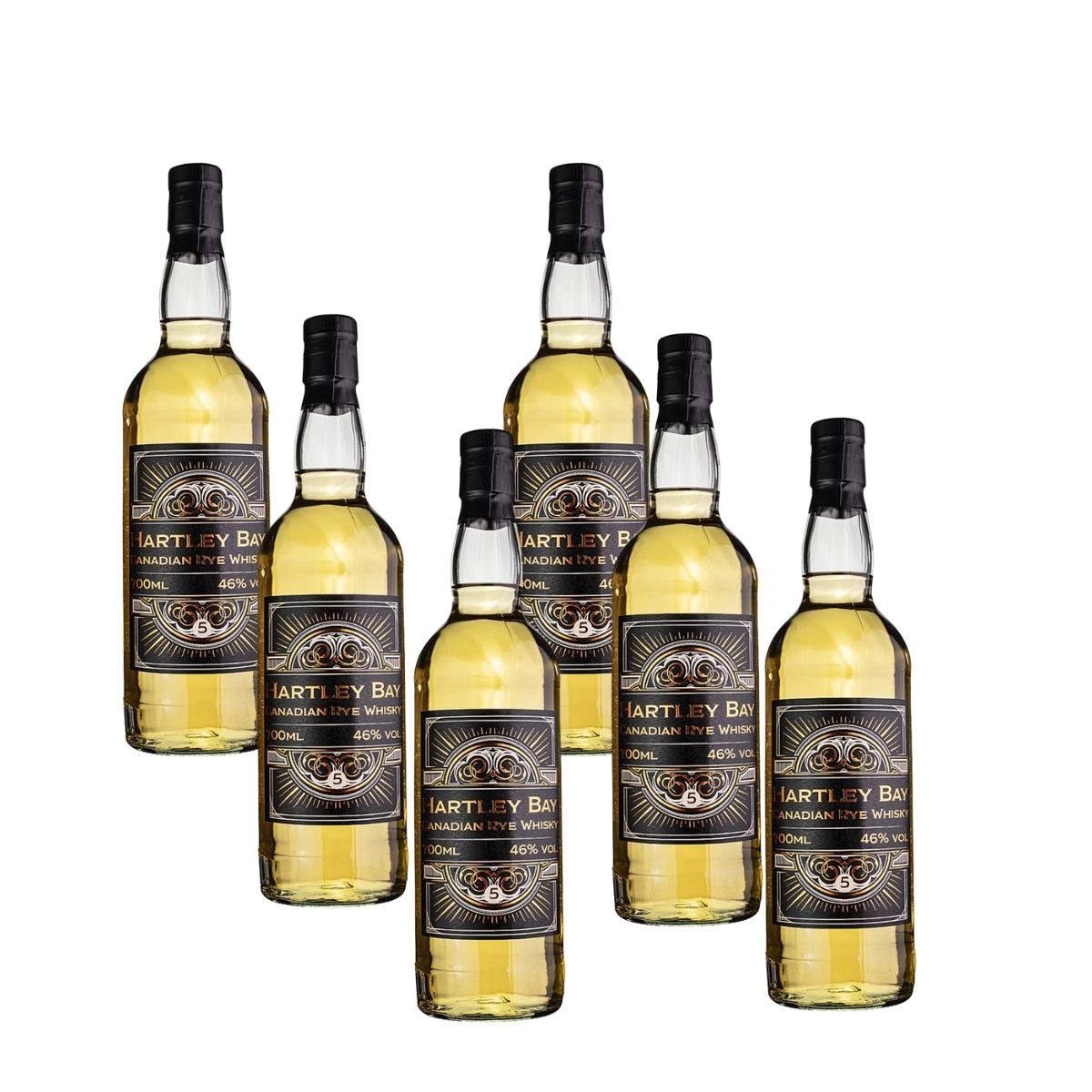 Hartley Bay Canadian Rye Whisky 6x0.7l (46%Vol) - RATION