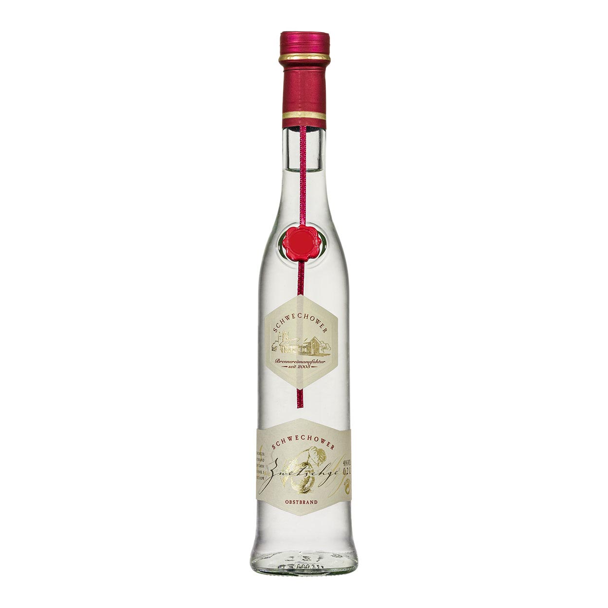 Schwechower-Zwetschge-Obstbrand-200ml-1 Schwechower Obstbrand Zwetschge 200ml