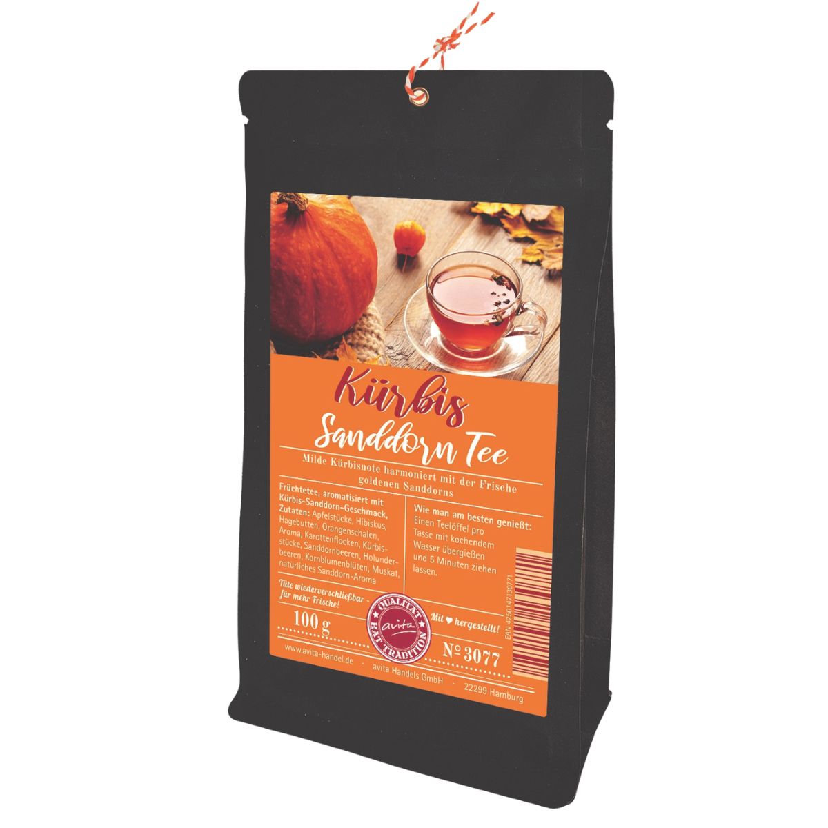 Kürbis Sanddorn Tee 100g