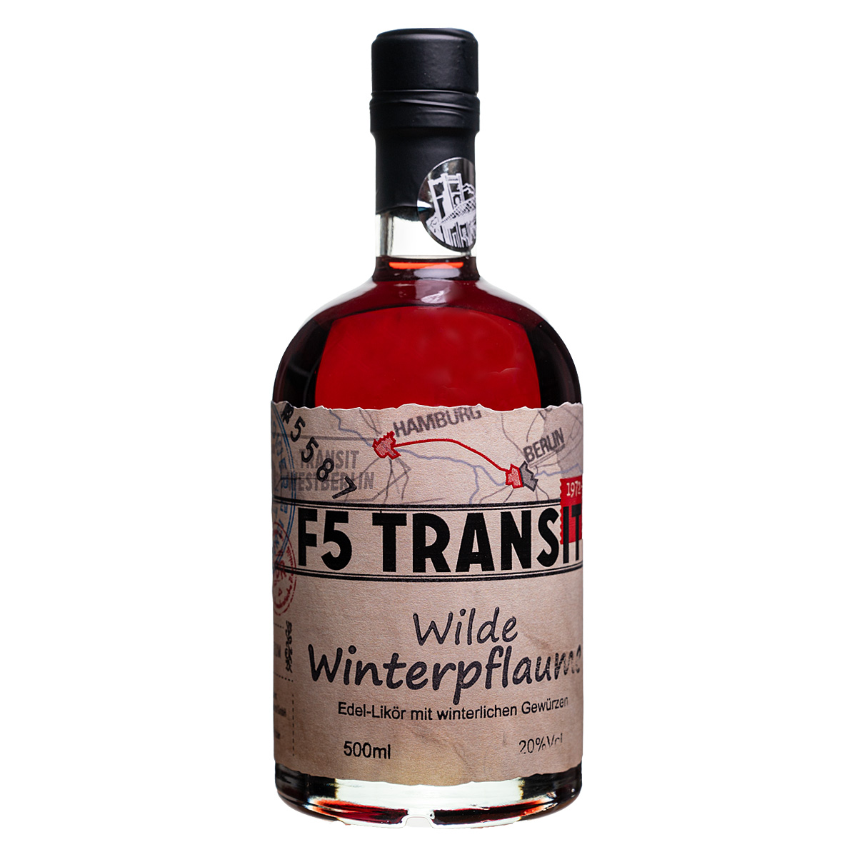 Wilde Winterpflaume Likör 0.5l (20%Vol) No. 5587