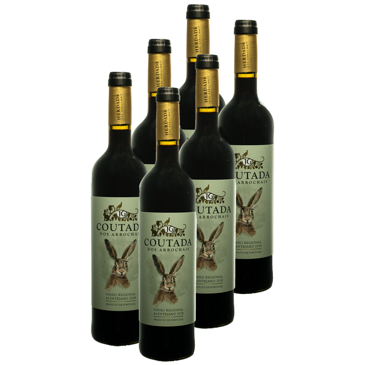 Coutada dos Arrochais Tinto 6x0.75l (14,5%Vol) - RATION Coutada dos Arrochais Tinto 6x0.75l (14,5%Vol) - RATION