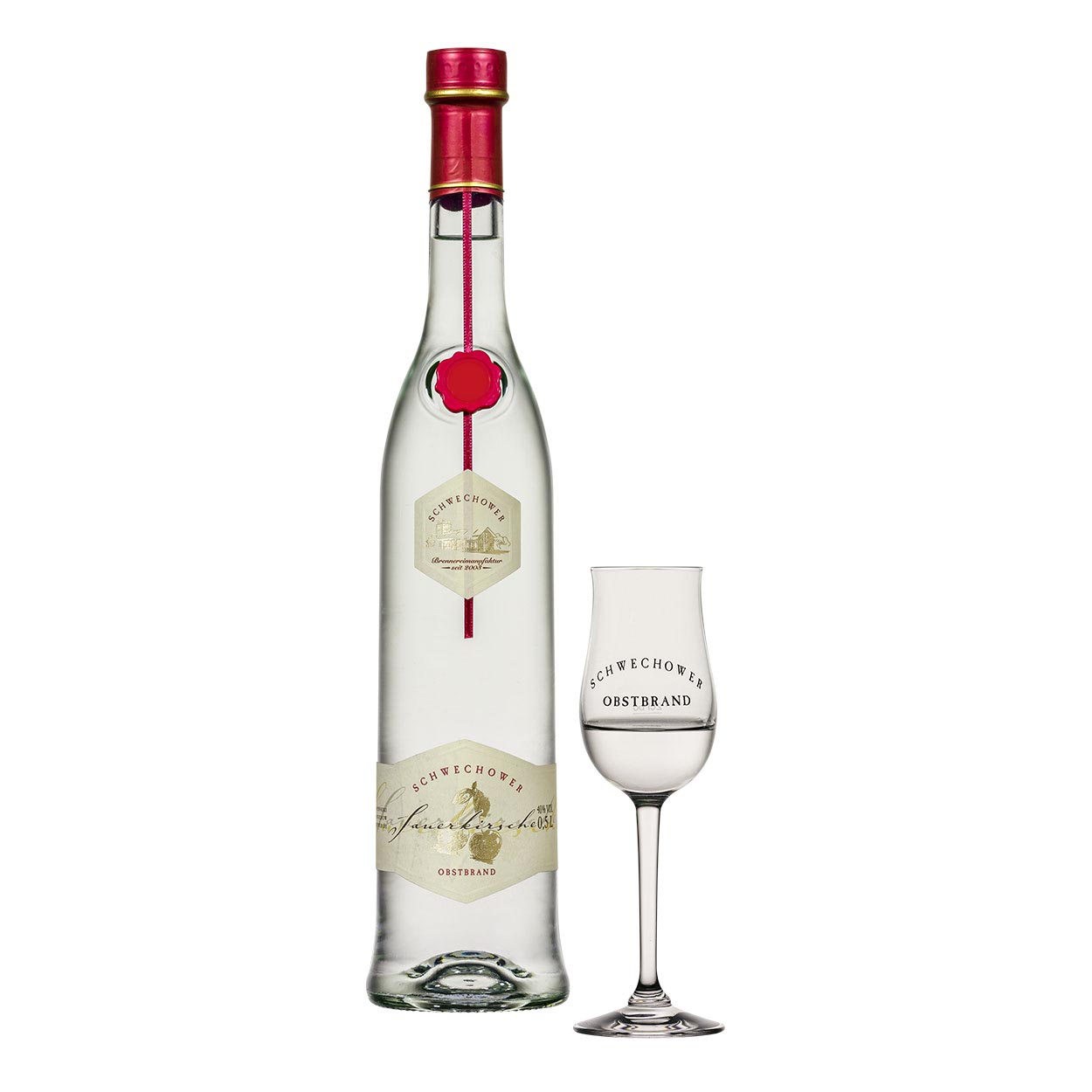 Schwechower-Sauerkirsche-Obstbrand-500ml-2 Schwechower Obstbrand Sauerkirsche kaufen