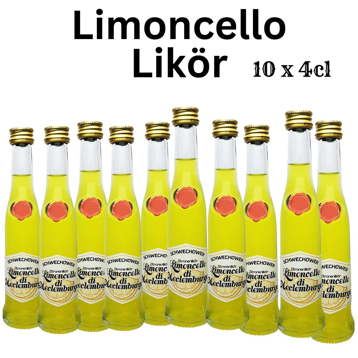 Likör Zitrone 10x4cl (30%Vol)