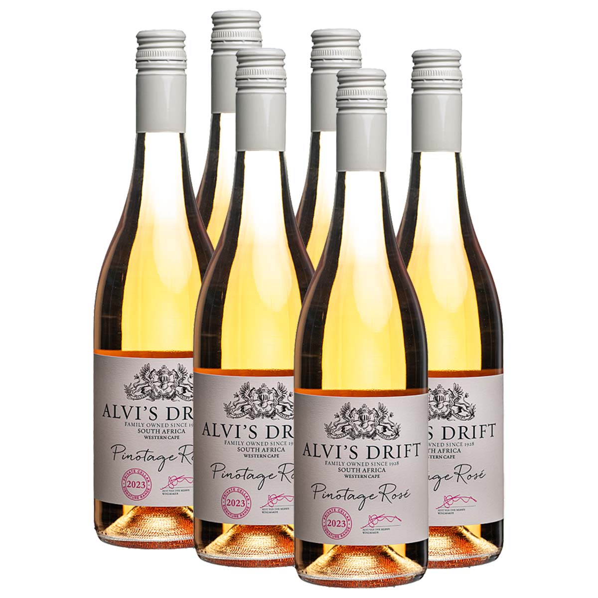 AD Signature Pinotage Rosé 6x0.75l (13,0%Vol) - RATION AD Signature Pinotage Rosé 6x0.75l (13,0%Vol) - RATION