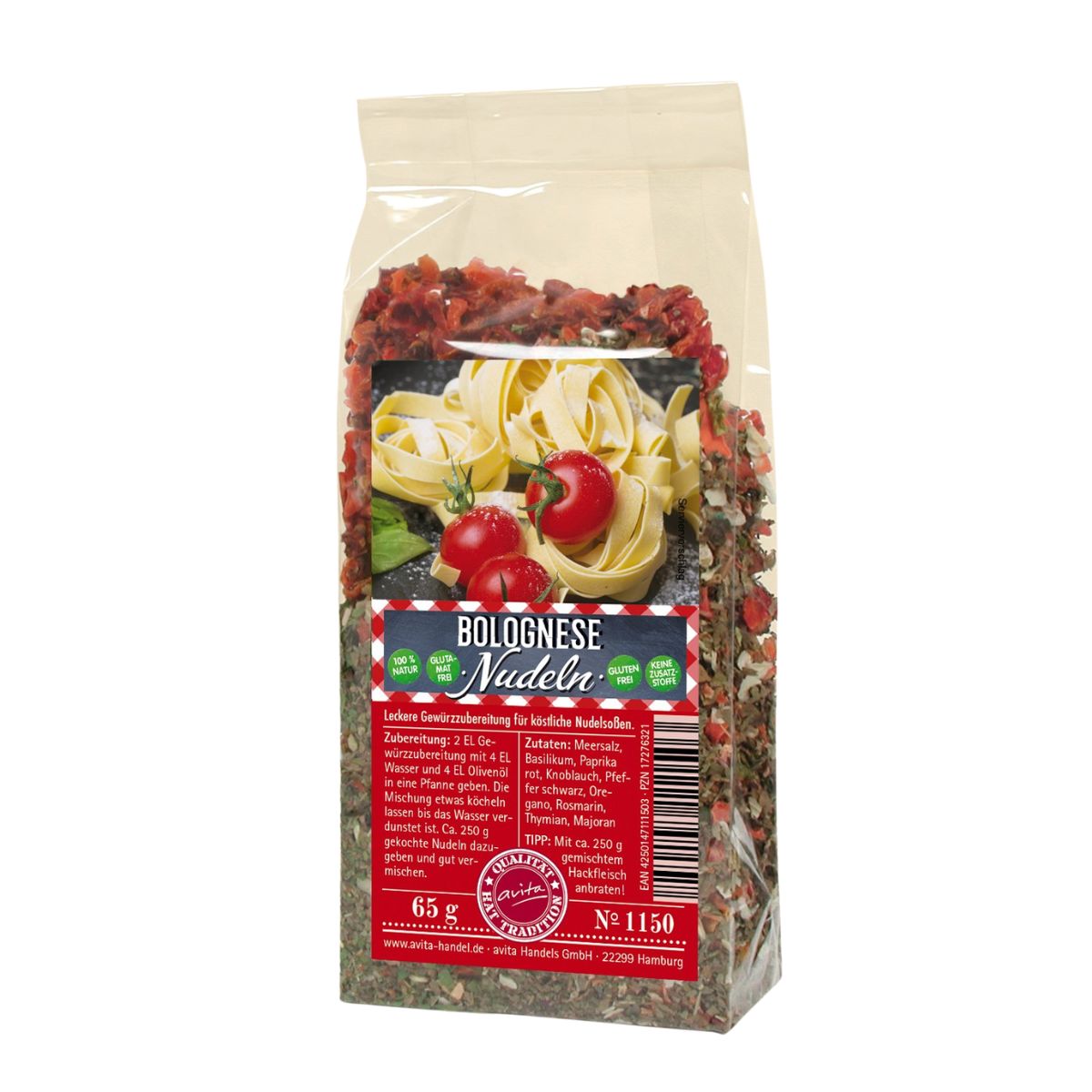 Gewürz-Mischung für Nudeln Bolognese 65g