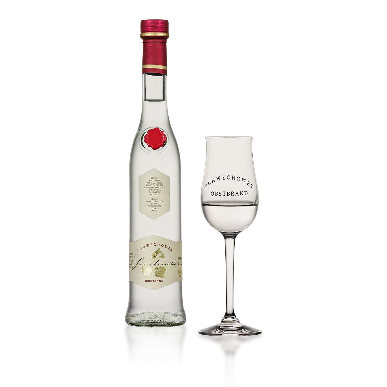 Schwechower-Sauerkirsche-Obstbrand-200ml-3 Schwechower Sauerkirschbrand kaufen