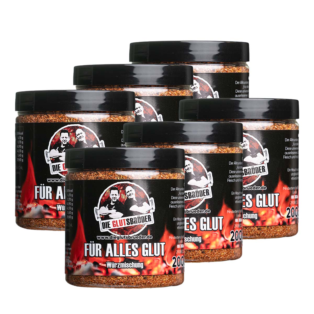 Für alles Glut 6 x 200g