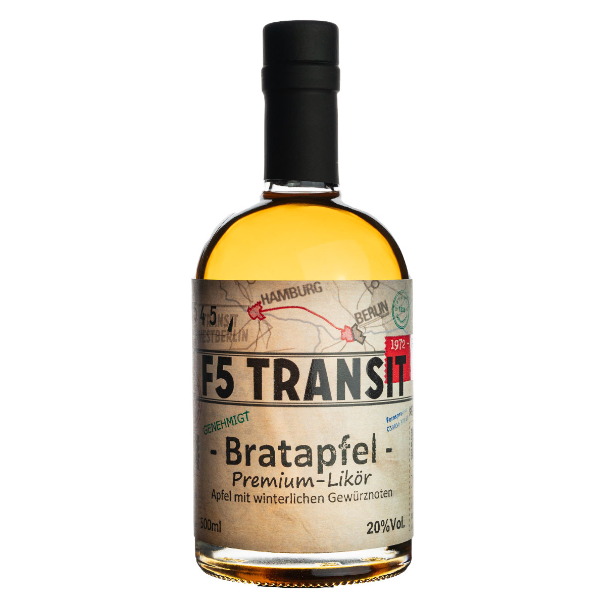 Bratapfel Likör 0.5l (20%Vol) No. 5545