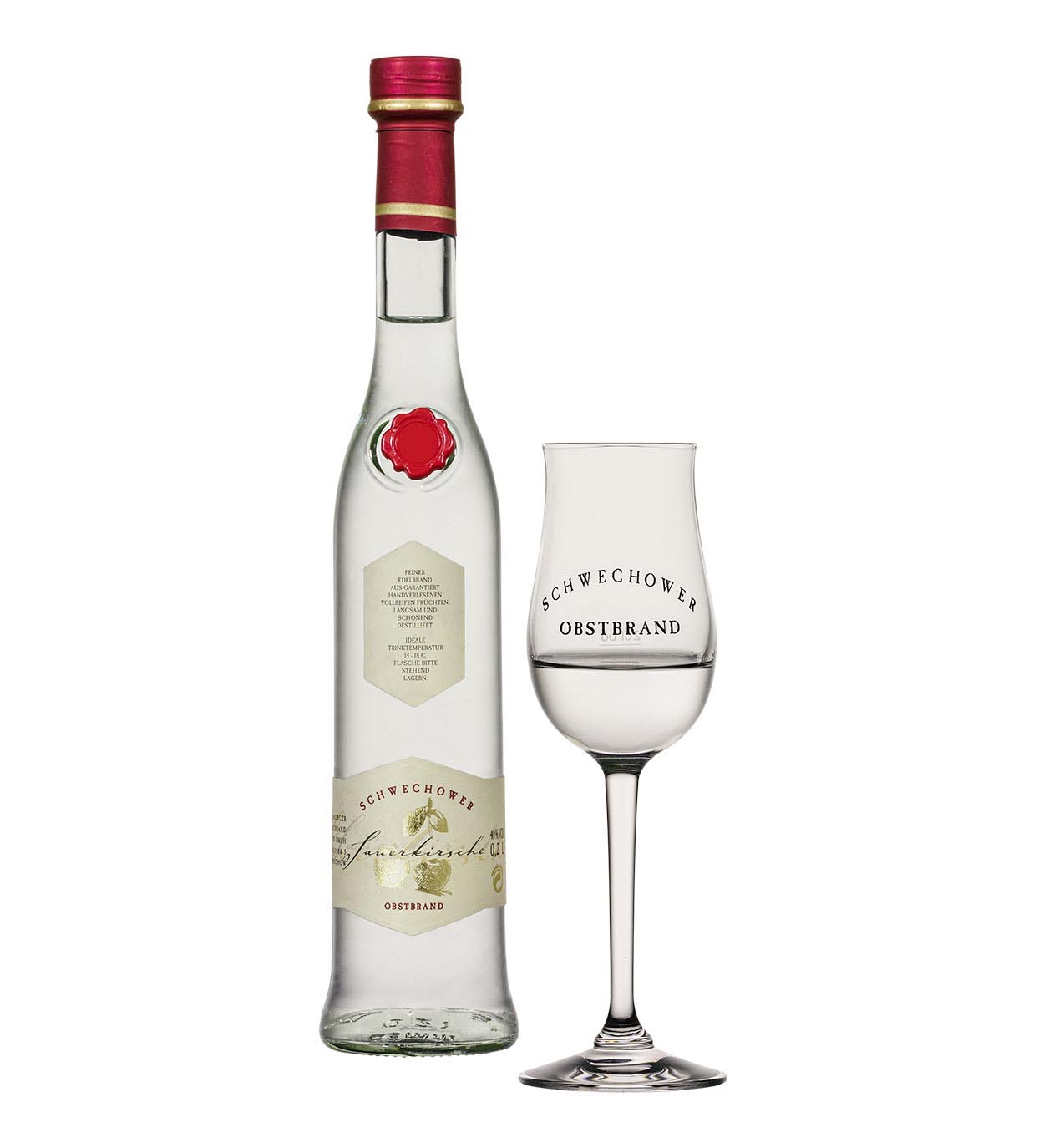 Schwechower-Sauerkirsche-Obstbrand-200ml-2 Schwechower Obstbrand Kirsche kaufen