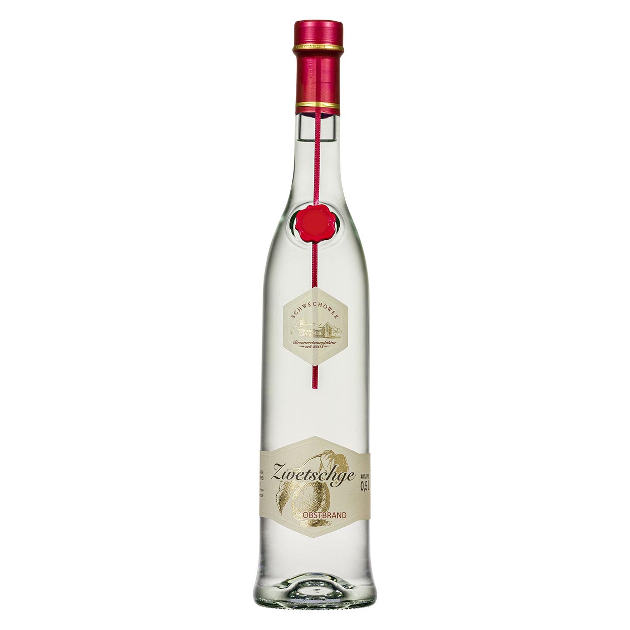 Schwechower-Zwetschge-Obstbrand-500ml-1 Schwechower Obstbrand Zwetschge 500ml