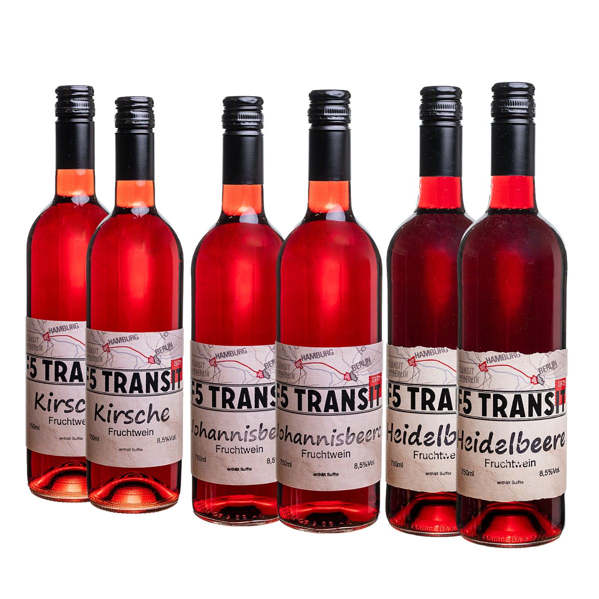 Fruchtweine MIX 6x0.75l (8,5%) - RATION Fruchtweine MIX 6x0.75l (8,5%) - RATION