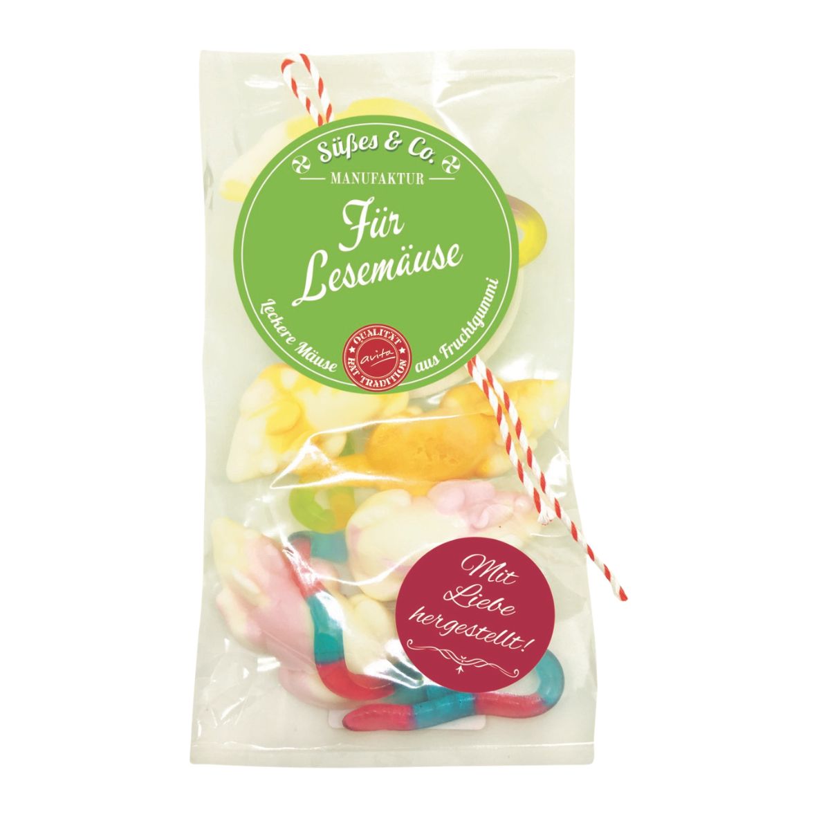 Für Lesemäuse Fruchtgummi 100g