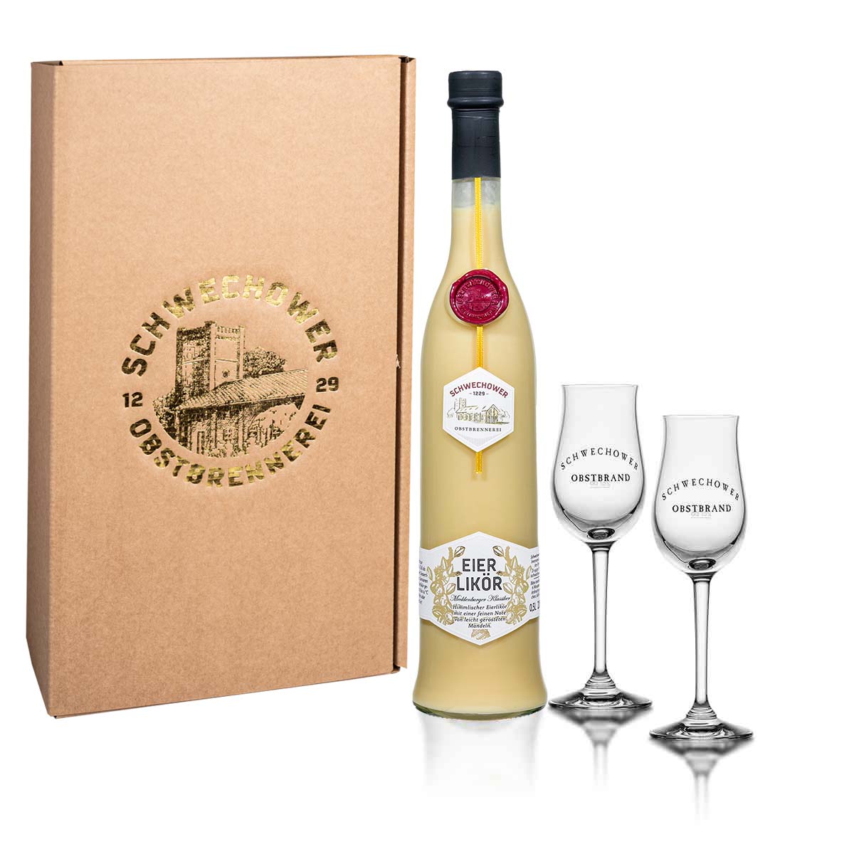 Schwechower-1229-R-Bester-Eierlikor-0-5l-2-Glaser-im-Geschenkkarton0KG2B9mYjS5ll Schwechower 1229® Bester Eierlikör 0,5l + 2 Gläser im Geschenkkarton