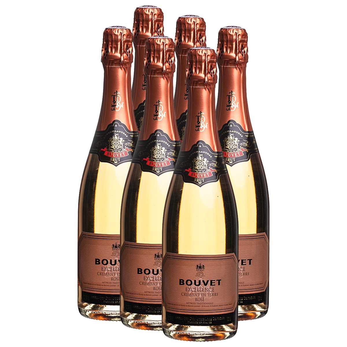 Crémant de Loire Rosé "Excellence" 6x0.75l (12,5%Vol) - RATION