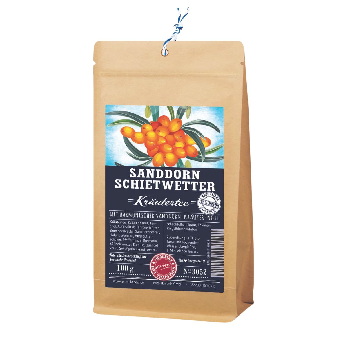 Sanddorn Schietwetter Kräutertee 100g