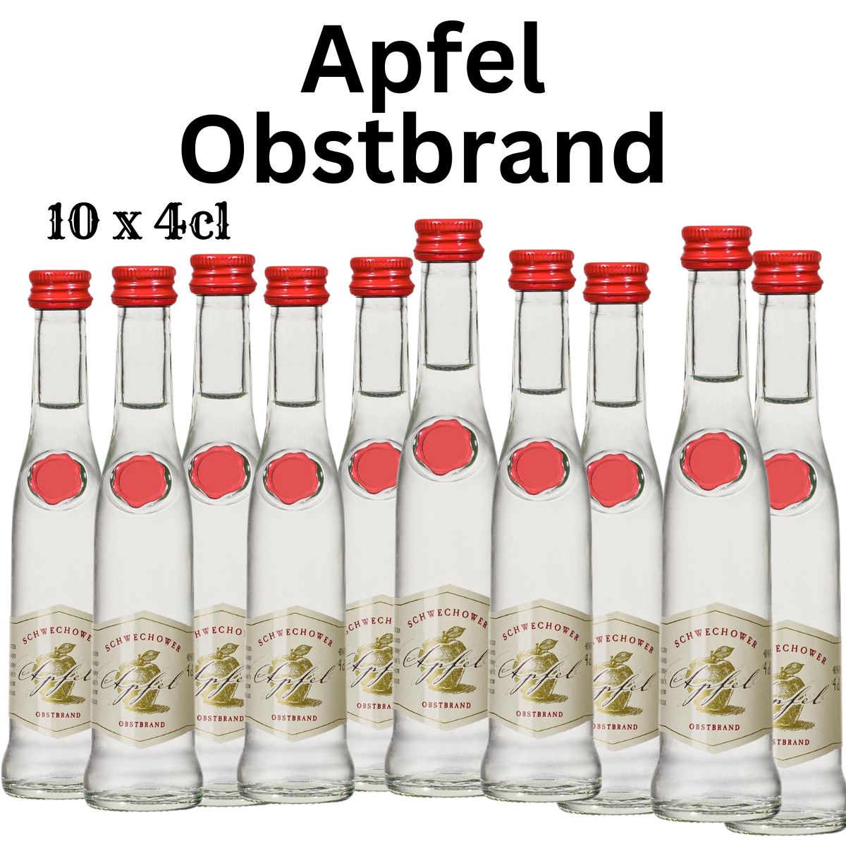 Obstbrand Apfel 10x4cl (40%Vol) Obstbrand Apfel 10x4cl (40%Vol)
