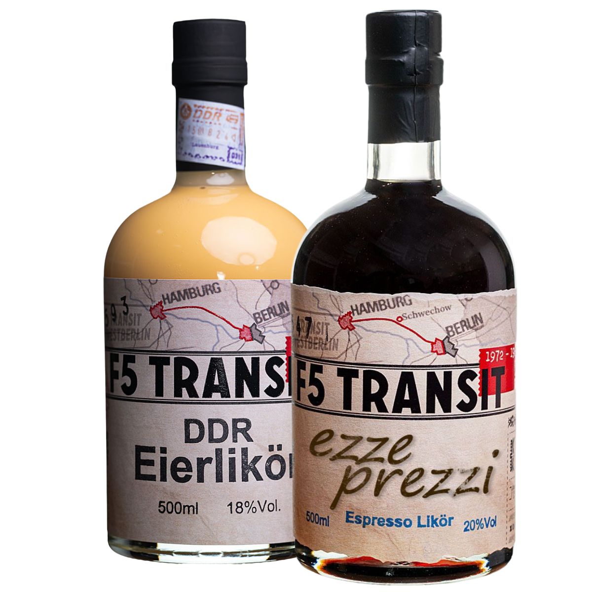 DDR Eierlikör + ezzeprezzi Espresso Likör