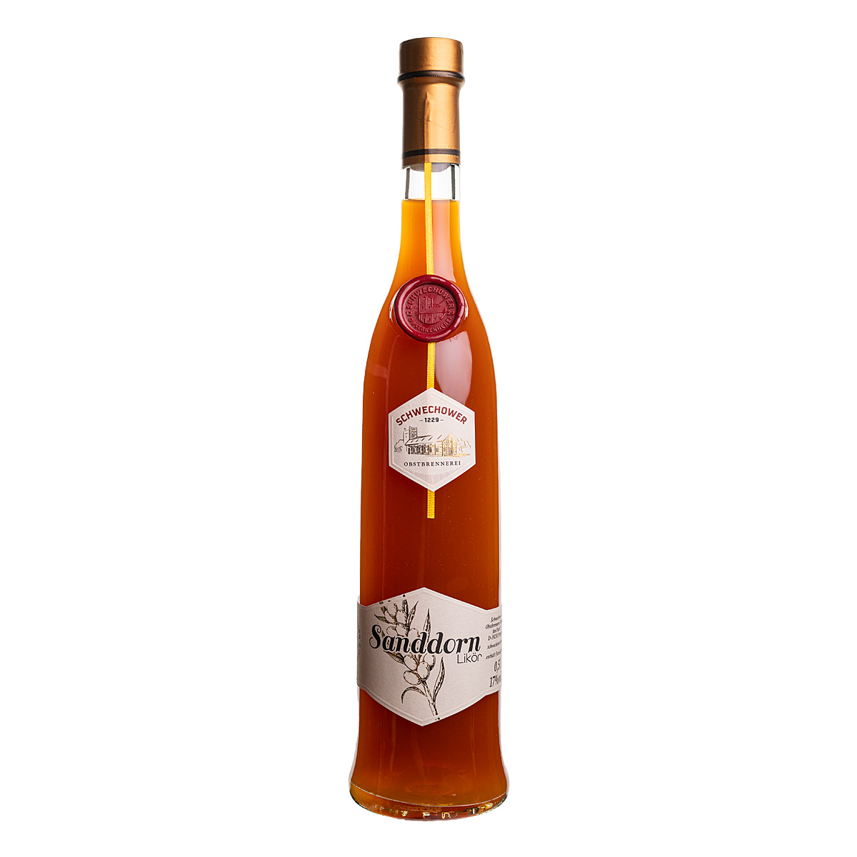 Likör Sanddorn 0.5l (17%Vol) Likör Sanddorn 0.5l (17%Vol)